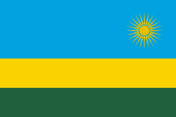 Drapeau : Rwanda