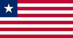 Drapeau : Liberia