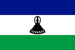 Drapeau : Lesotho