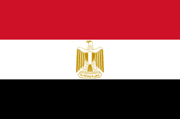 Drapeau : Égypte