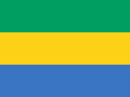 Drapeau : Gabon