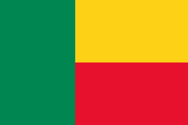 Drapeau : Bénin