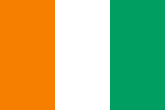 Drapeau : Côte d’Ivoire